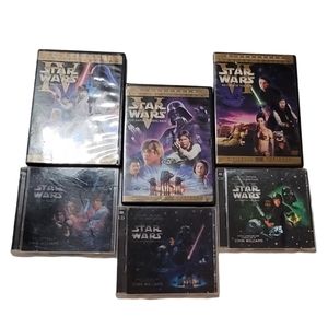 Star Wars original trilogy DVD & CD bundle ✨️